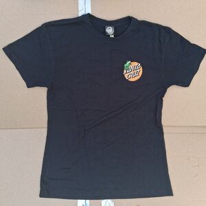 Black Graphic T-Shirt with Nature Design